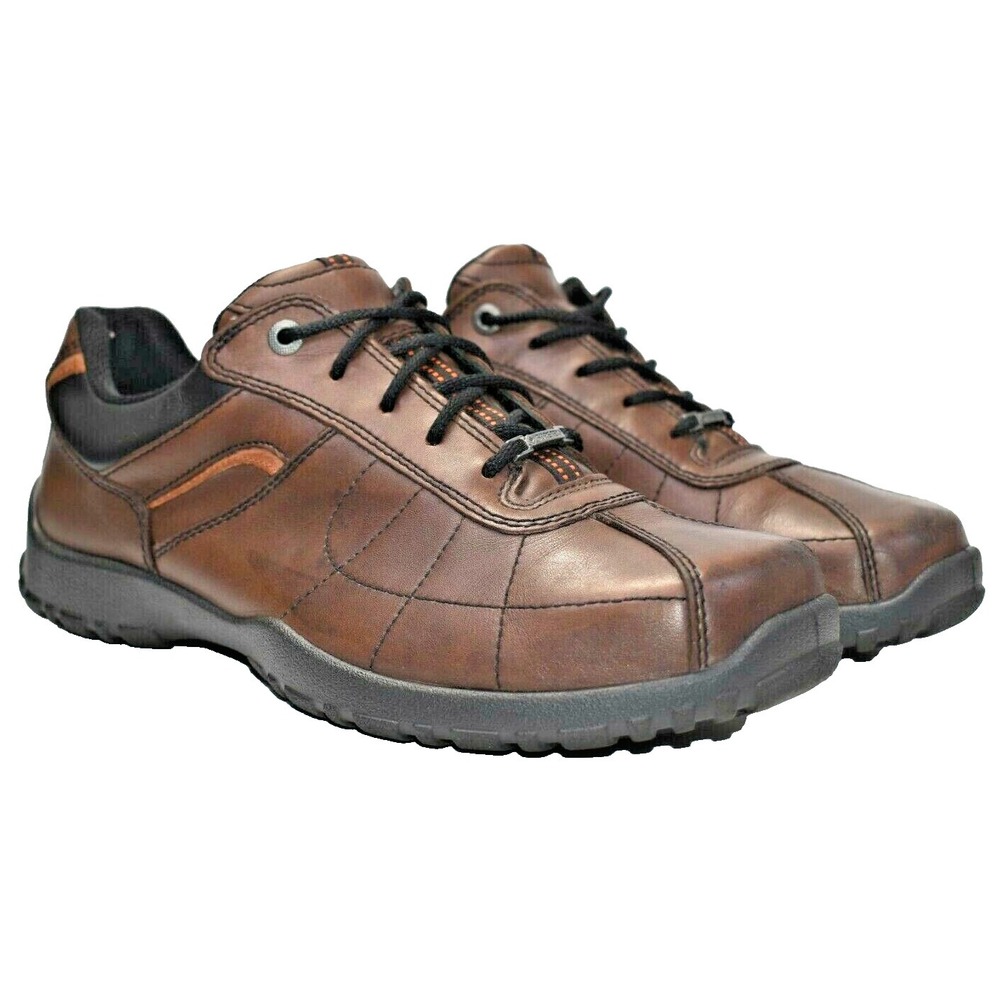 Hotter Thor Men's Brown Gore-Tex Casual Comfort Leather‎ Shoes Size US 12
